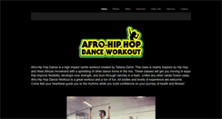 Desktop Screenshot of afrohiphopdance.com